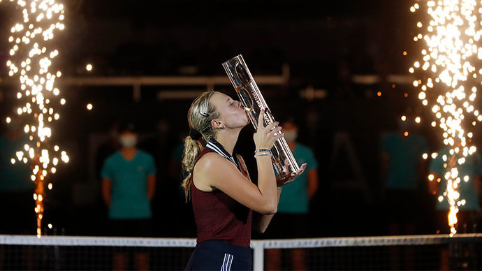 Estonian Kontaveit won the WTA tournament in Ostrava0 