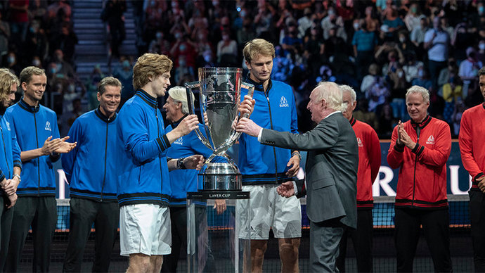 Rublev - about winning the Laver Cup: