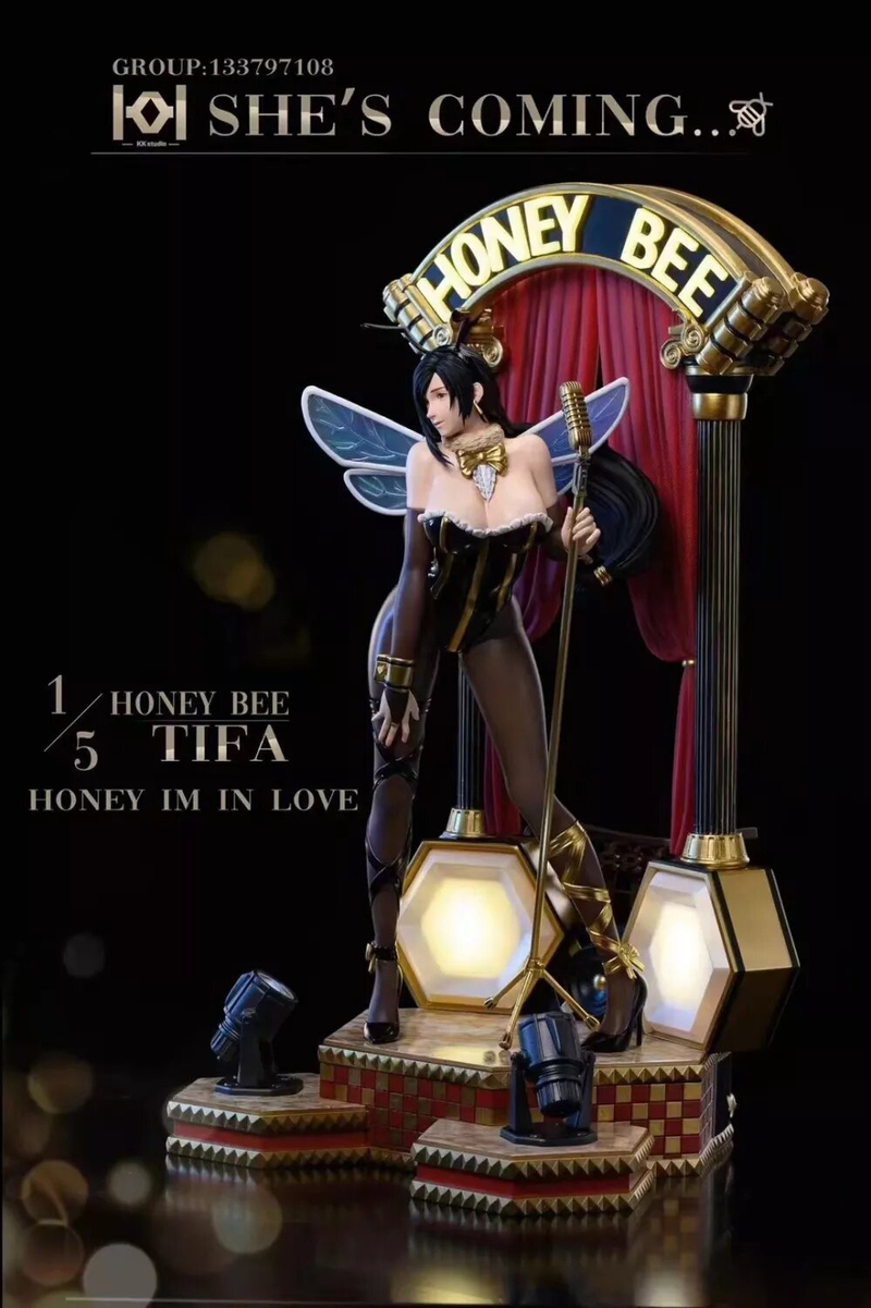 Figurine of Tifa Lockhart in a bee costume. Source: gkfigure.com