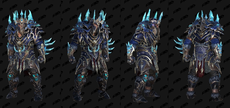 Diablo Immortal barbarian armor models. Source: Wowhead