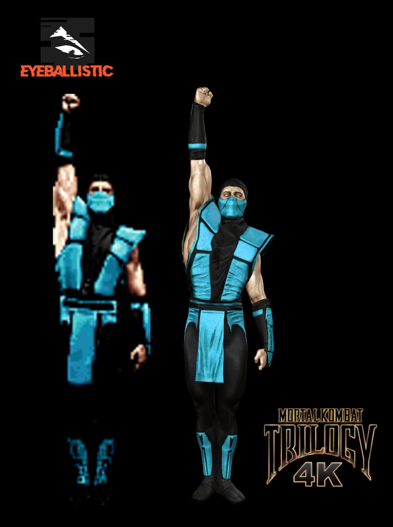 Possible fan-made remaster of the classic Mortal Kombat trilogy powered by Unreal Engine 5