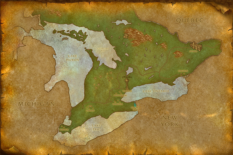 World of Warcraft style maps. Source: reddit