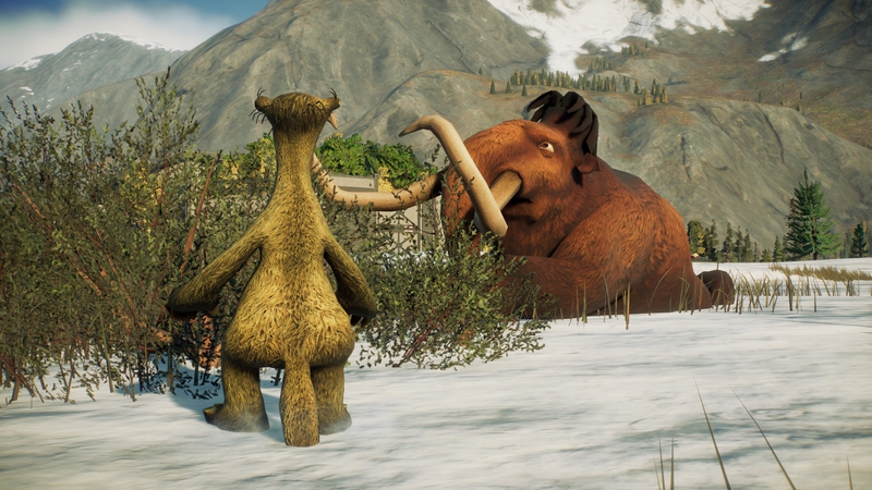 Modders have replaced the dinosaurs from Jurassic World Evolution 2 with the characters from the Ice Age cartoon. Source: Nexus Mods