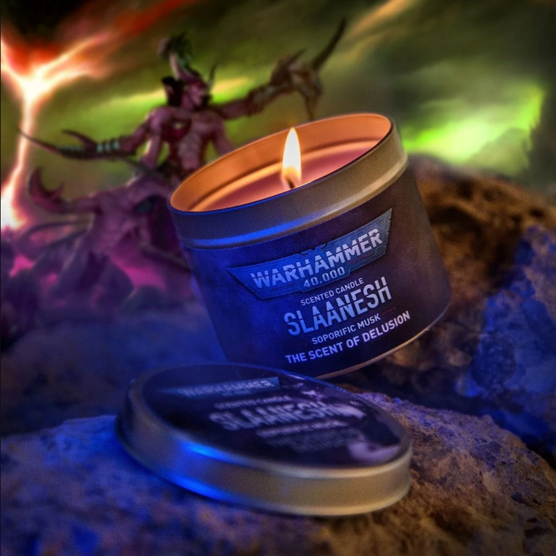 Slaanesh Soporific Musk with the scent of illusion. Source: merchoid.com
