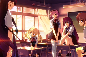 9 visual novels about everyday school life for those who did not have enough 